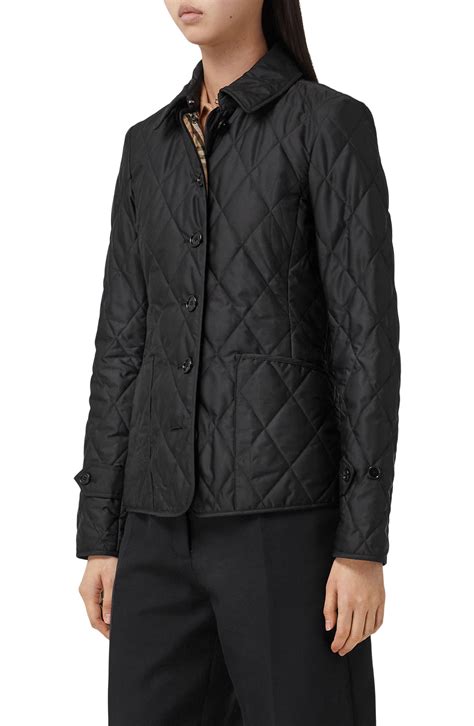 burberry black polymide jacket|Burberry coats for women.